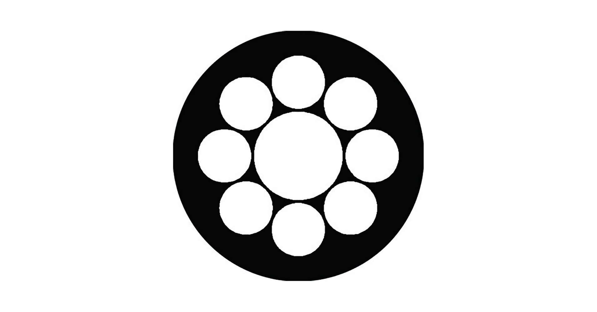 Amazon.co.jp: 家紋シール 相馬義胤 九曜 直径10cm 丸型 白紋 2枚